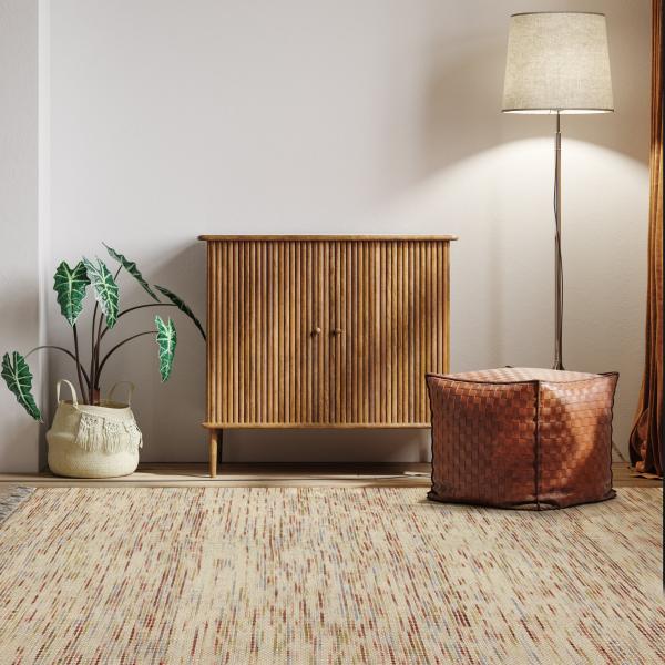 Modern matta Texura Nordlyn Sense i naturfärger med fin struktur